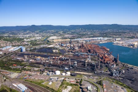 Aerial Image of PORT KEMBLA