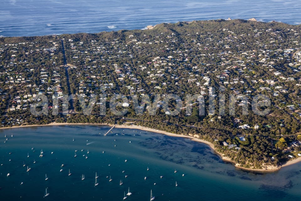 Aerial Image of Blairgowrie In Victoria