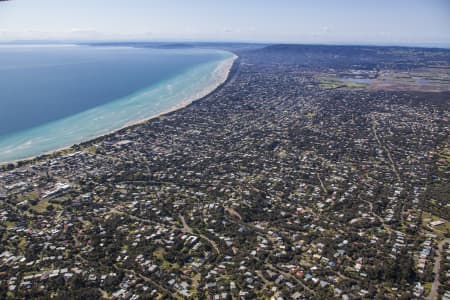 Aerial Image of RYE LOOKING NORTH TOWARDS FRANKSTON