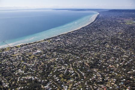 Aerial Image of RYE LOOKING NORTH TOWARDS FRANKSTON