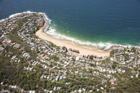 Aerial Image of WHALE BEACH