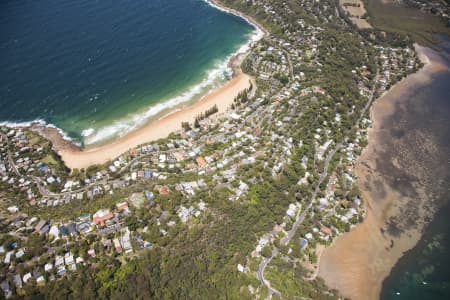 Aerial Image of WHALE BEACH