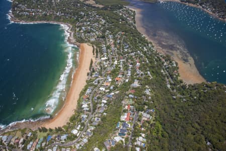 Aerial Image of WHALE BEACH