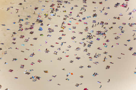 Aerial Image of BONDI BEACH BATHERS