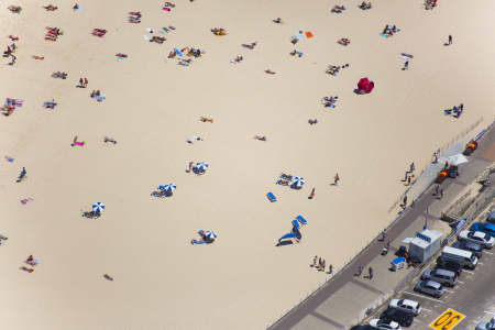 Aerial Image of BONDI BEACH BATHERS