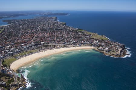 Aerial Image of BONDI BEACH BATHERS