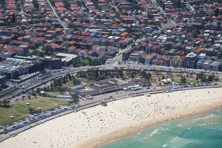 Aerial Image of BONDI BEACH BATHERS