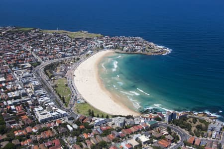 Aerial Image of BONDI BEACH BATHERS