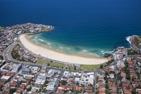 Aerial Image of BONDI BEACH BATHERS