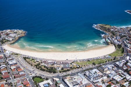 Aerial Image of BONDI BEACH BATHERS