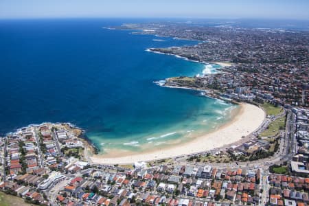 Aerial Image of BONDI BEACH BATHERS