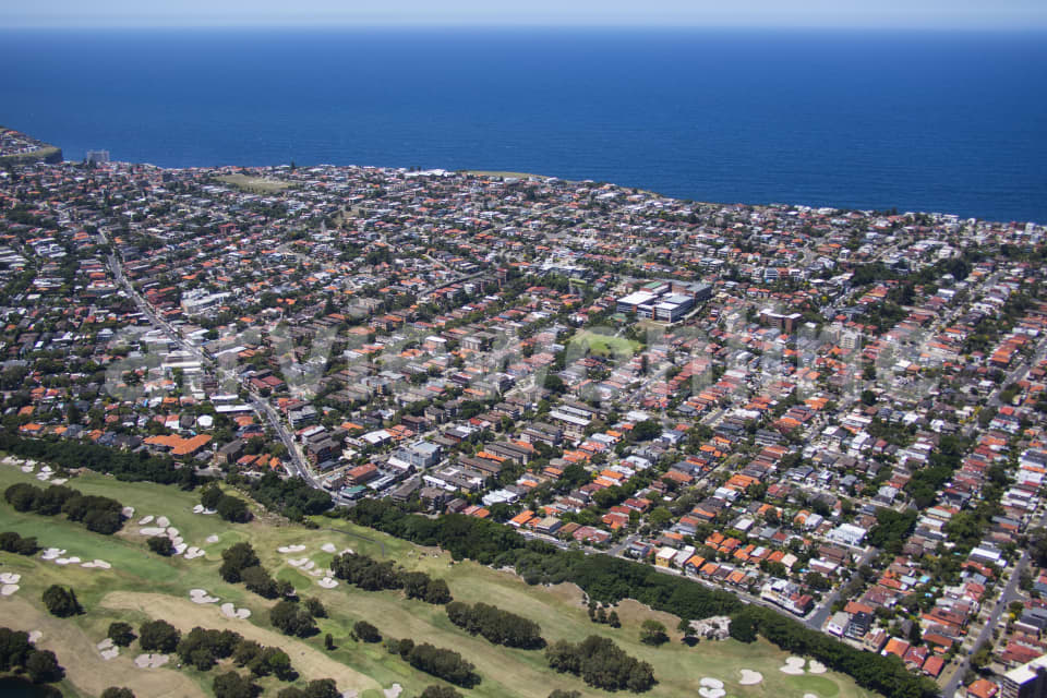 Aerial Image of North Bondi & Rose Bay