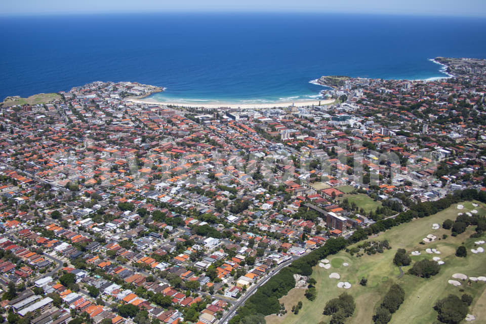 Aerial Image of North Bondi & Rose Bay