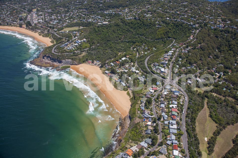 Aerial Image of Bilgola Beach