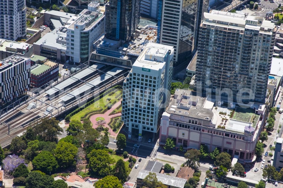 Aerial Image of Chatswood Close Up