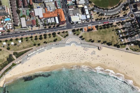 Aerial Image of COOGEE BEACH IN SYDNEY