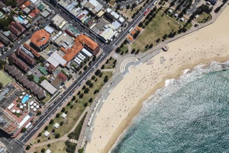 Aerial Image of COOGEE BEACH IN SYDNEY