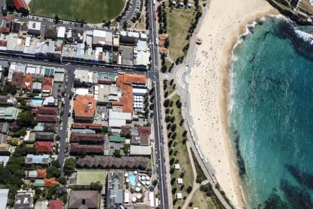 Aerial Image of COOGEE BEACH IN SYDNEY