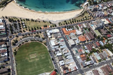 Aerial Image of COOGEE BEACH IN SYDNEY