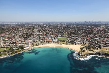 Aerial Image of COOGEE BEACH IN SYDNEY
