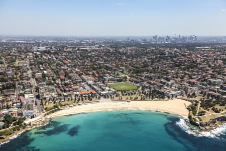 Aerial Image of COOGEE BEACH IN SYDNEY