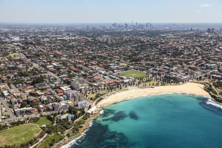 Aerial Image of COOGEE BEACH IN SYDNEY