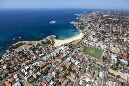 Aerial Image of COOGEE BEACH IN SYDNEY