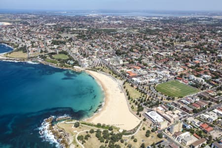 Aerial Image of COOGEE BEACH IN SYDNEY