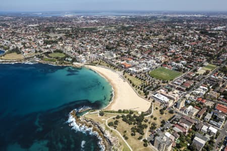 Aerial Image of COOGEE BEACH IN SYDNEY