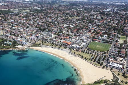 Aerial Image of COOGEE BEACH IN SYDNEY