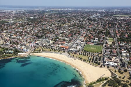 Aerial Image of COOGEE BEACH IN SYDNEY