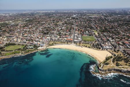 Aerial Image of COOGEE BEACH IN SYDNEY