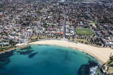 Aerial Image of COOGEE BEACH IN SYDNEY