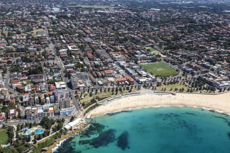 Aerial Image of COOGEE BEACH IN SYDNEY