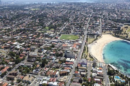 Aerial Image of COOGEE BEACH IN SYDNEY