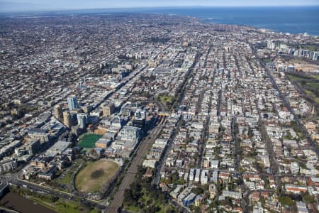 Aerial Image of SOUTH YARRA, MELBOURNE