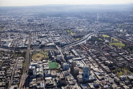 Aerial Image of SOUTH YARRA, MELBOURNE