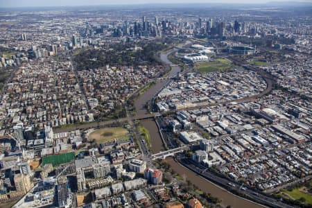 Aerial Image of SOUTH YARRA, MELBOURNE