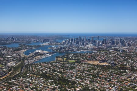 Aerial Image of ANNANDALE TO SYDNEY