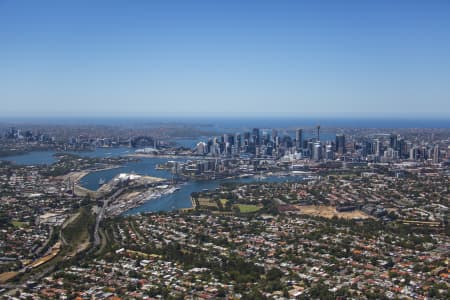 Aerial Image of ANNANDALE TO SYDNEY
