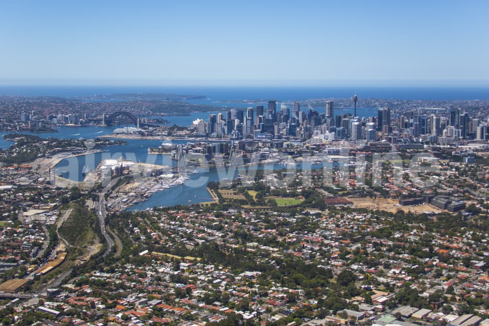 Aerial Image of Annandale To Sydney