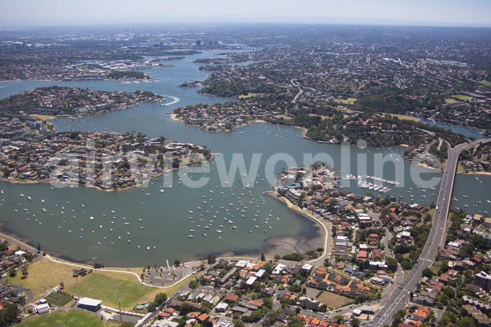 Aerial Image of Drummoyne & Five Dock