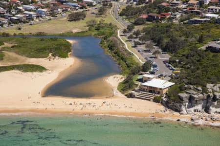 Aerial Image of CURL CURL BEACH