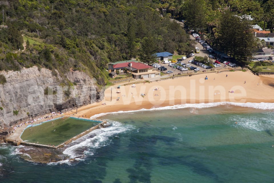 Aerial Image of Bilgola Beach