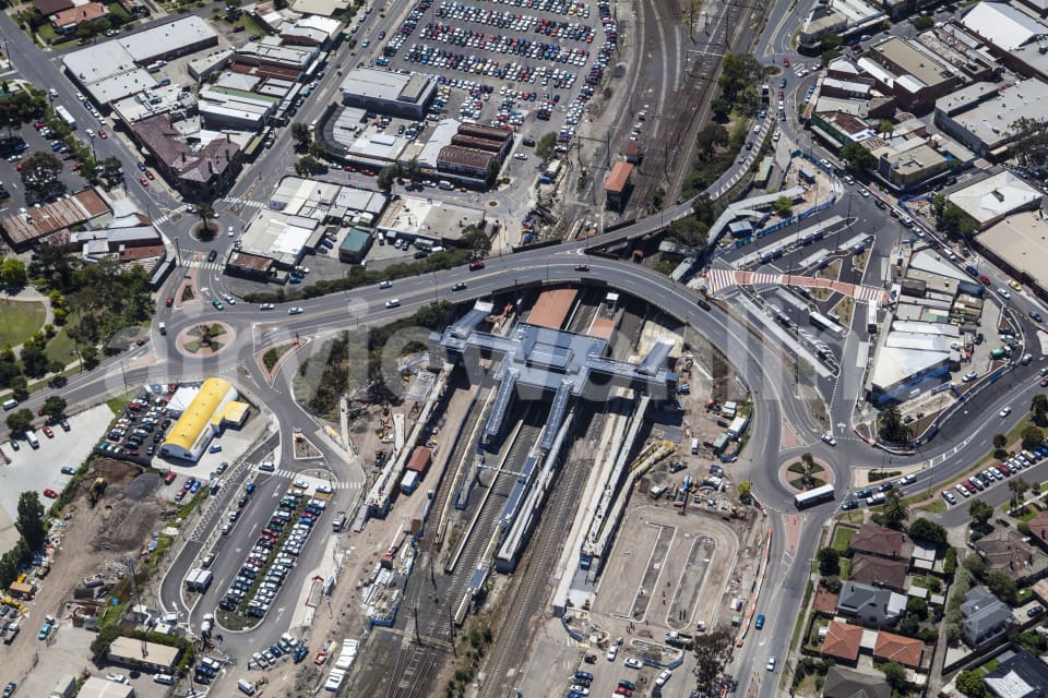 Aerial Image of Sunshine Railway Station