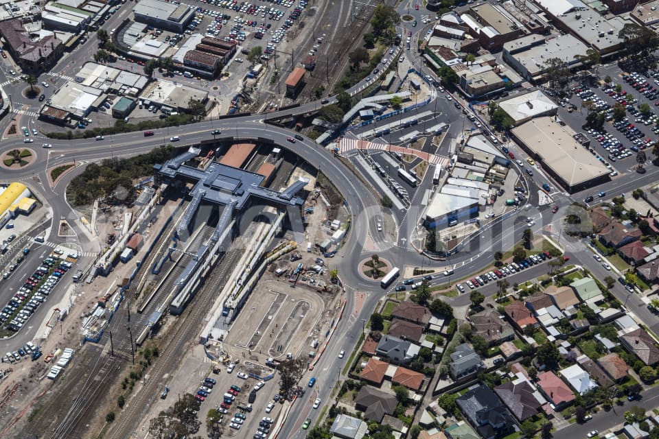 Aerial Image of Sunshine Railway Station
