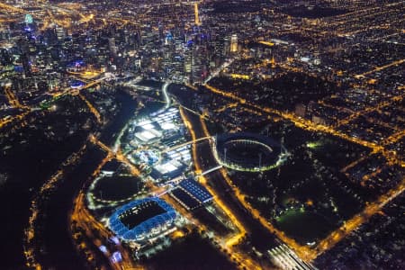 Aerial Image of 2014 AUSTRALIAN OPEN