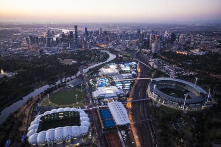 Aerial Image of 2014 AUSTRALIAN OPEN
