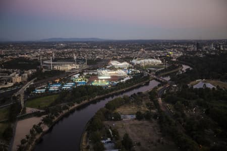 Aerial Image of 2014 AUSTRALIAN OPEN