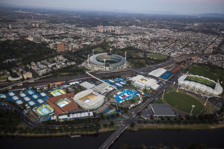 Aerial Image of 2014 AUSTRALIAN OPEN